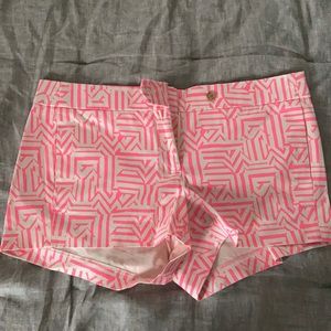 J crew hot pink shorts size 10
